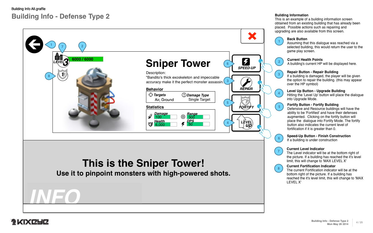 Backyard Monsters Unleashed, wireframe 2.1.