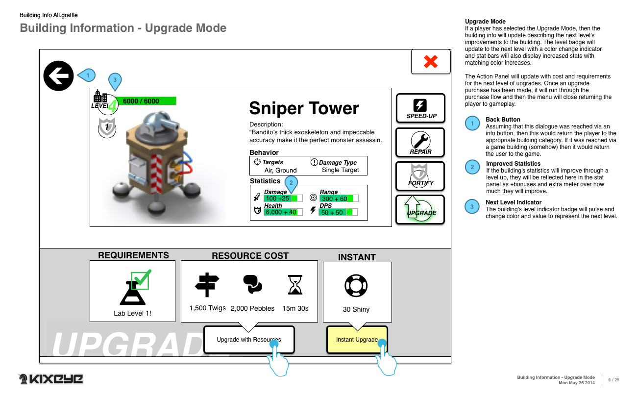 Backyard Monsters Unleashed, wireframe 2.2.