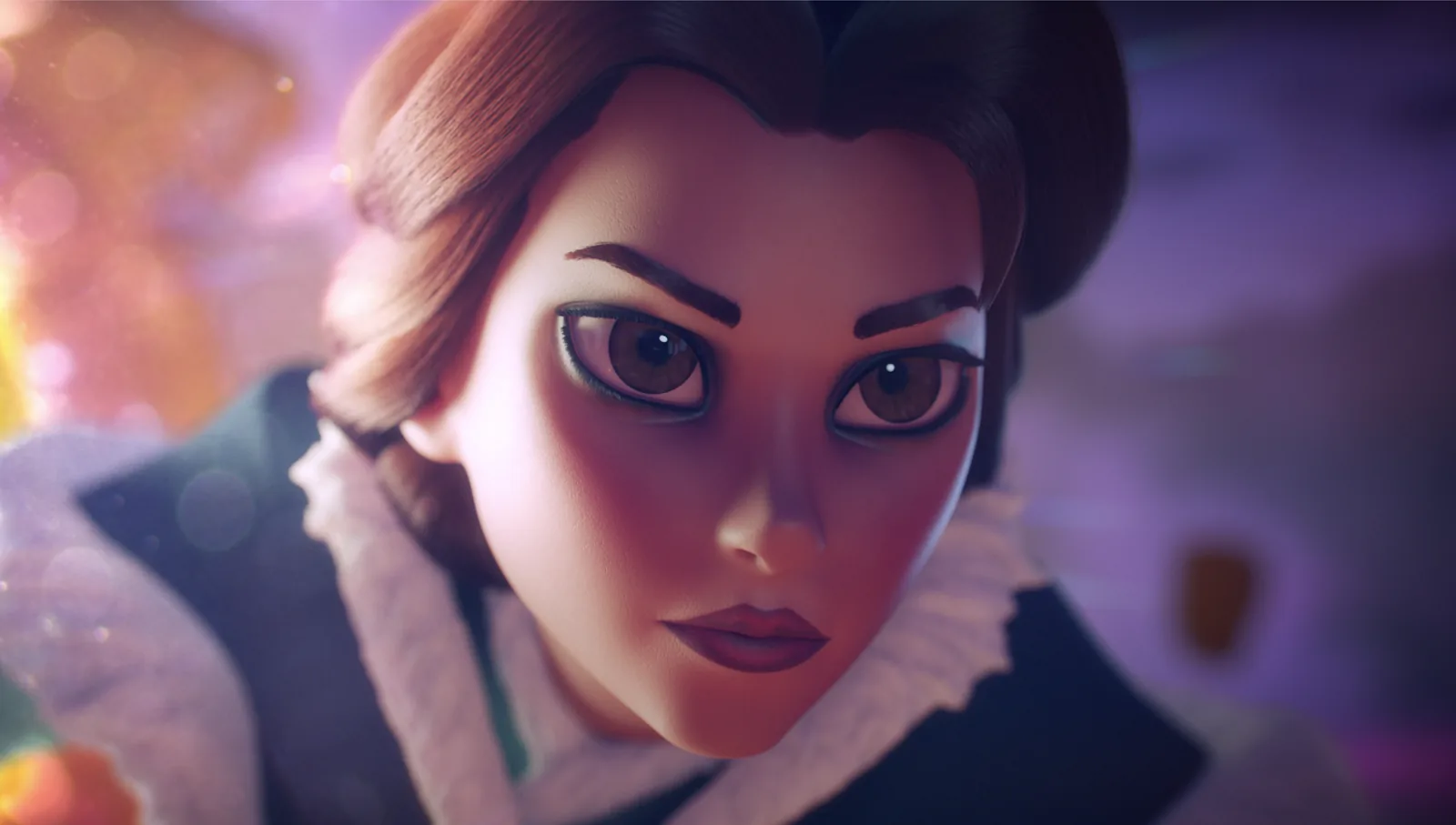Belle, re-imagined as a Disney Mirrorverse guardian.