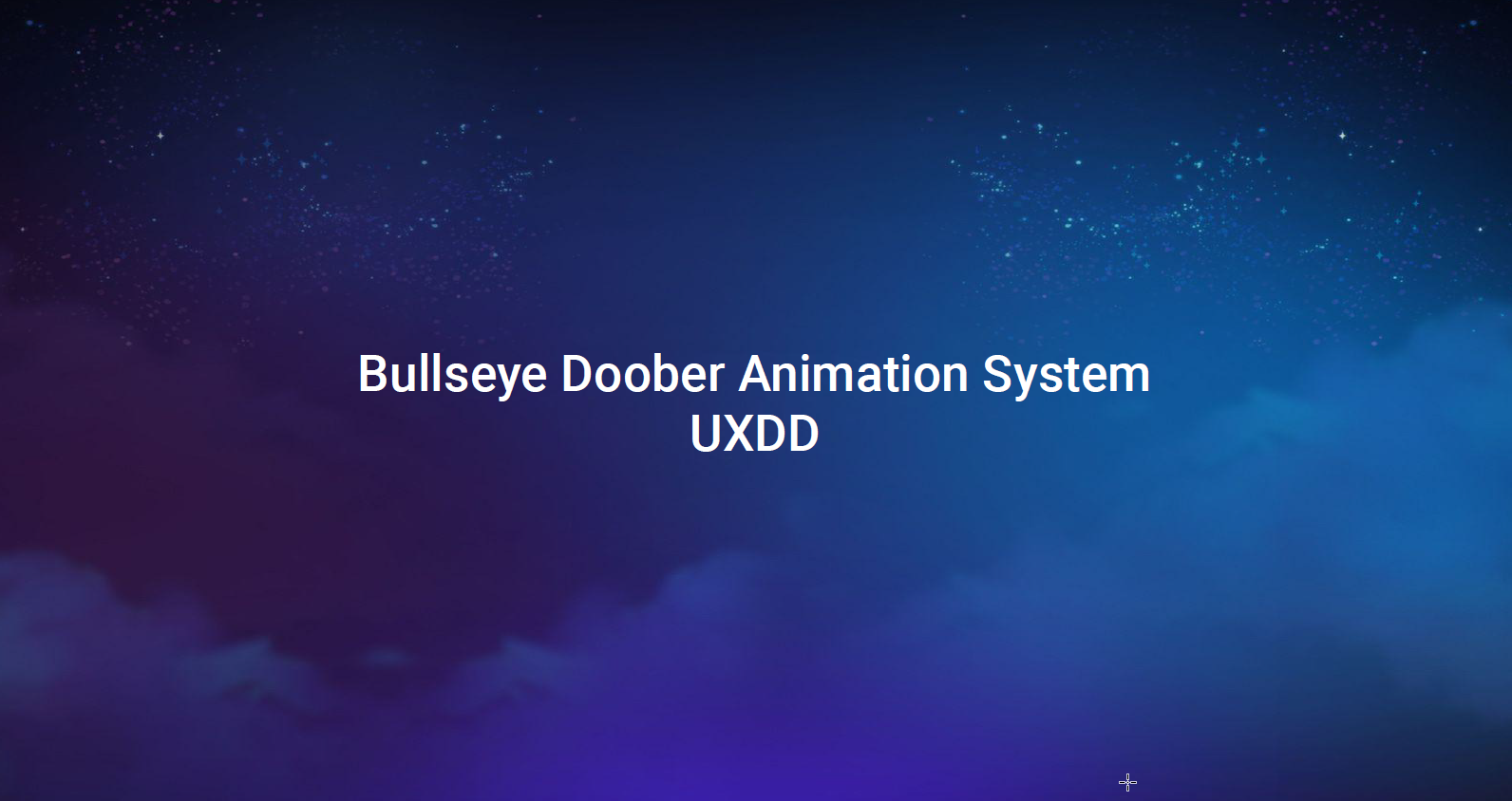 Doober animation system documentation, page 1.