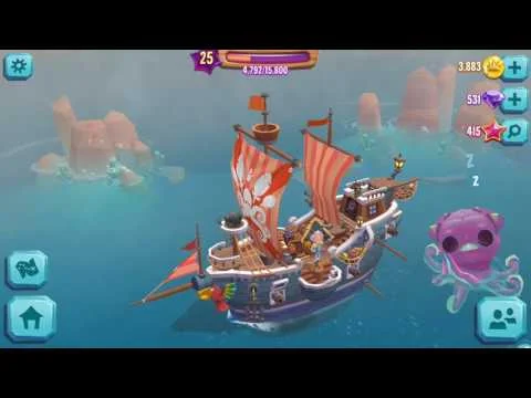 Adventuring Ship UX.