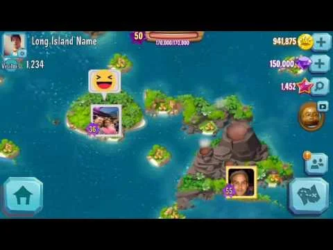 Social World Map prototype.